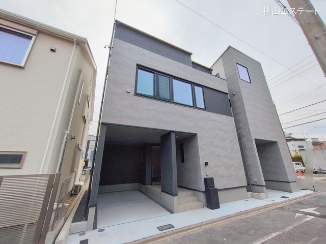 愛知県名古屋市昭和区折戸町３丁目の新築戸建て完成写真 2026年2月9日撮影