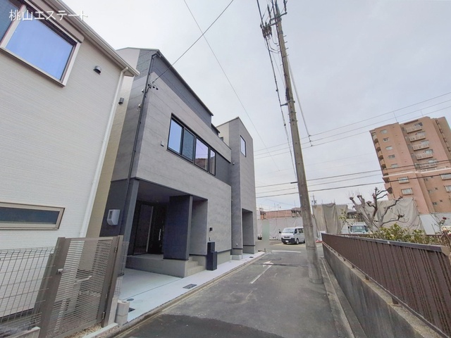 愛知県名古屋市昭和区折戸町３丁目の新築戸建て完成写真 2026年2月9日撮影