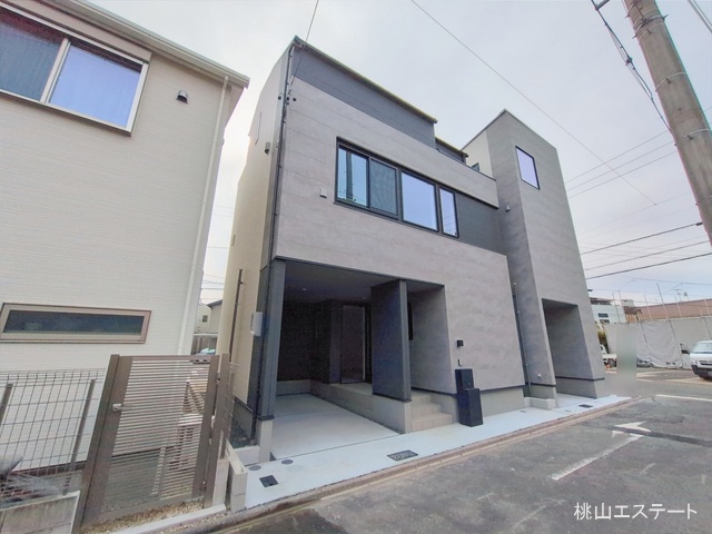 愛知県名古屋市昭和区折戸町３丁目の新築戸建て完成写真 2026年2月9日撮影