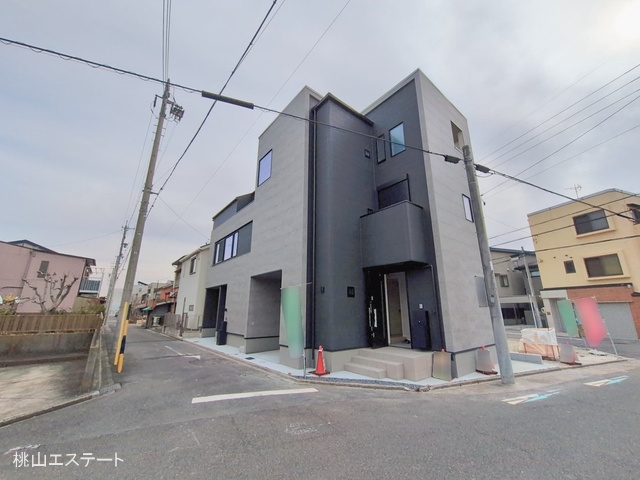 愛知県名古屋市昭和区折戸町３丁目の新築戸建て完成写真 2026年2月9日撮影