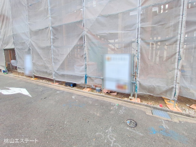 愛知県名古屋市昭和区折戸町３丁目の新築戸建て上棟写真 2025年11月10日撮影