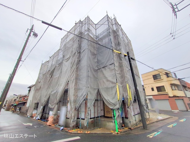 愛知県名古屋市昭和区折戸町３丁目の新築戸建てシート写真 2025年12月24日撮影