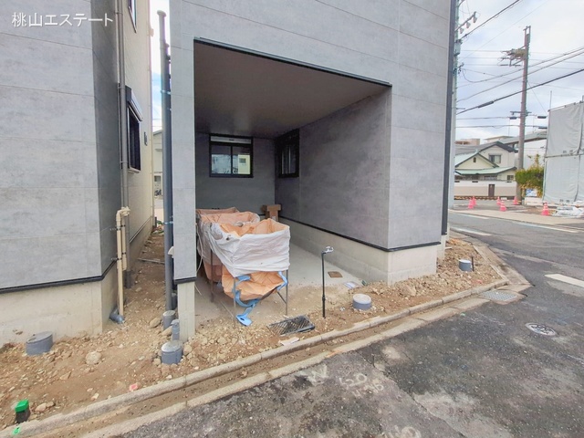 愛知県名古屋市昭和区折戸町３丁目の新築戸建て外構写真 2026年1月22日撮影