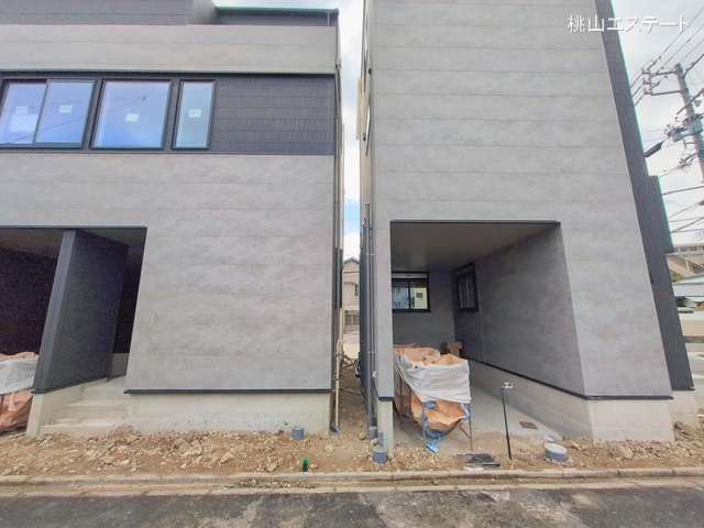 愛知県名古屋市昭和区折戸町３丁目の新築戸建て外構写真 2026年1月22日撮影