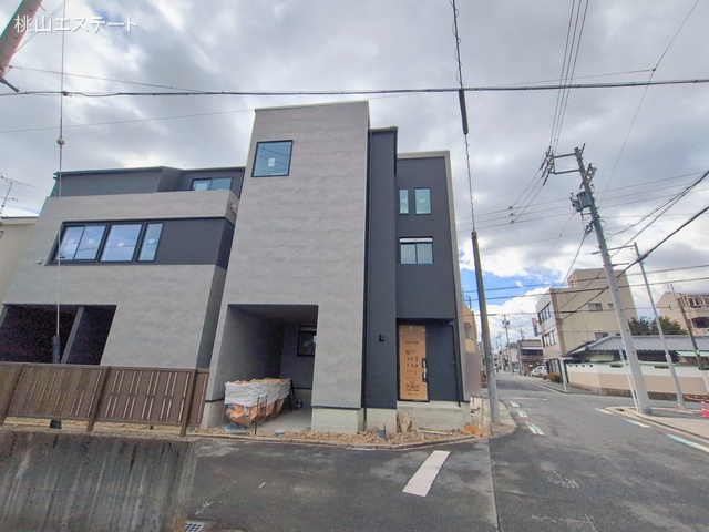 愛知県名古屋市昭和区折戸町３丁目の新築戸建て外構写真 2026年1月22日撮影