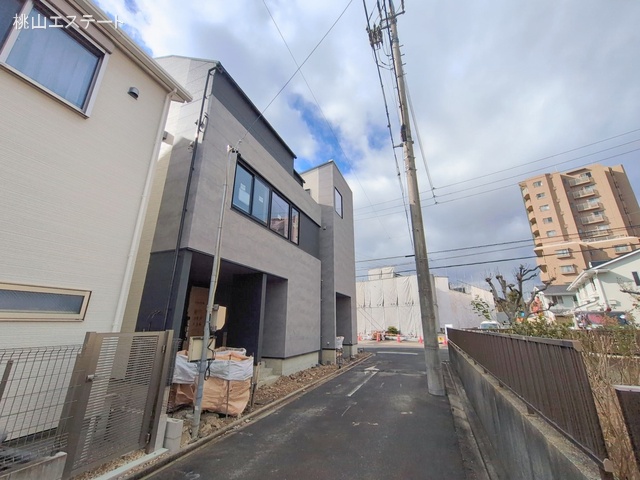 愛知県名古屋市昭和区折戸町３丁目の新築戸建て外構写真 2026年1月22日撮影