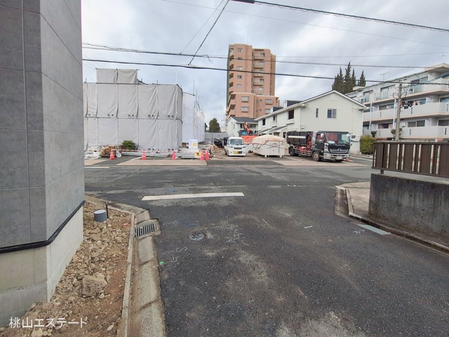 愛知県名古屋市昭和区折戸町３丁目の新築戸建て外構写真 2026年1月22日撮影