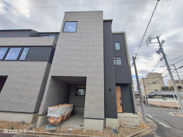 愛知県名古屋市昭和区折戸町３丁目の新築戸建て外構写真 2026年1月22日撮影