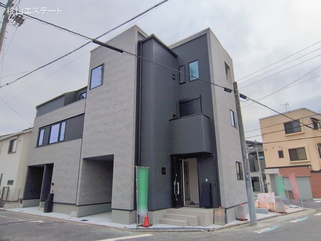 愛知県名古屋市昭和区折戸町３丁目の新築戸建て完成写真 2026年2月9日撮影