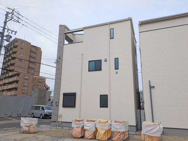 愛知県名古屋市昭和区折戸町３丁目の新築戸建て完成写真 2026年2月9日撮影