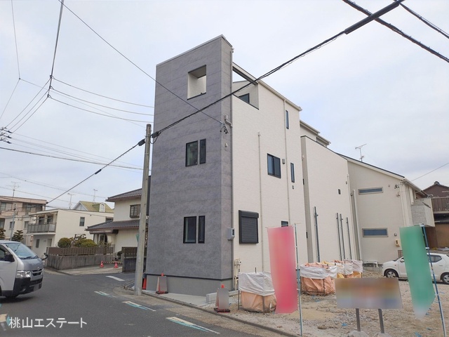 愛知県名古屋市昭和区折戸町３丁目の新築戸建て完成写真 2026年2月9日撮影