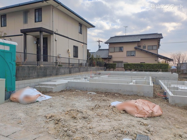愛知県名古屋市天白区梅が丘3丁目の新築戸建て基礎写真 2026年1月4日撮影