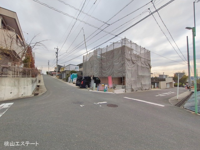 愛知県名古屋市天白区梅が丘3丁目の新築戸建て上棟写真 2026年1月26日撮影