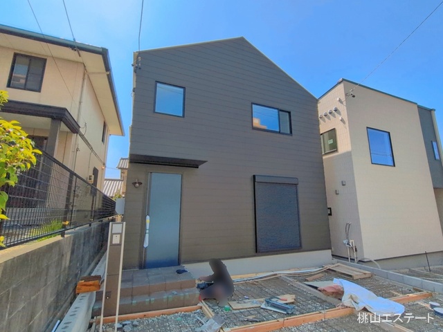 愛知県名古屋市天白区梅が丘３丁目の新築戸建て外構写真 2026年3月22日撮影