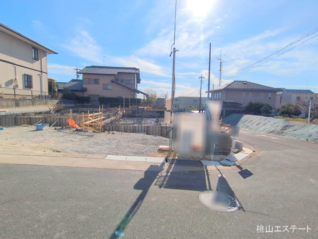 愛知県名古屋市天白区梅が丘３丁目の新築戸建て基礎写真 2025年12月9日撮影