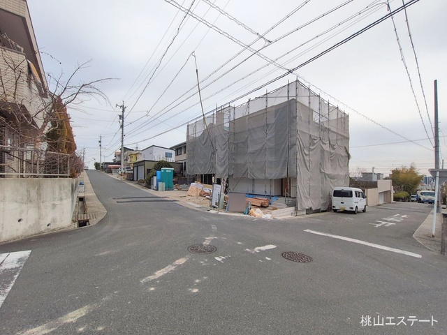 愛知県名古屋市天白区梅が丘３丁目の新築戸建てシート写真 2026年2月19日撮影