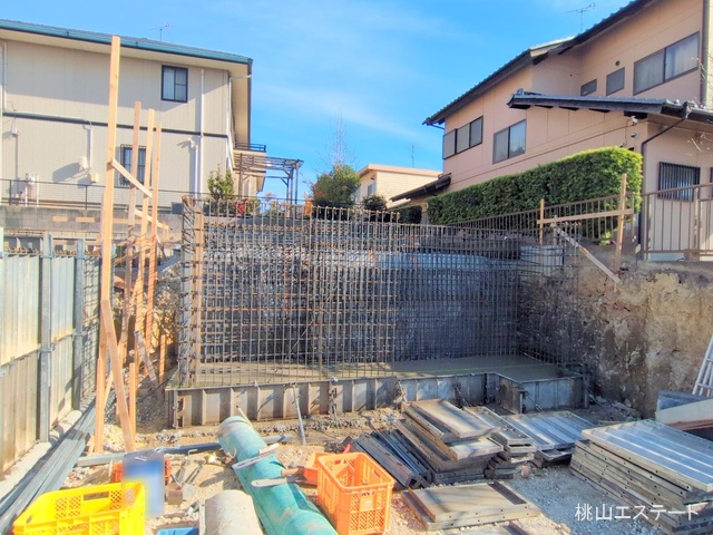愛知県名古屋市天白区梅が丘３丁目の新築戸建て基礎写真 2025年12月9日撮影