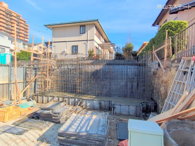 愛知県名古屋市天白区梅が丘３丁目の新築戸建て基礎写真 2025年12月9日撮影