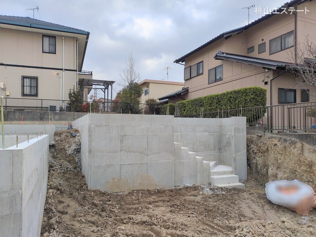 愛知県名古屋市天白区梅が丘３丁目の新築戸建て基礎写真 2026年1月4日撮影