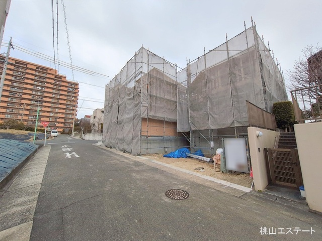 愛知県名古屋市天白区梅が丘３丁目の新築戸建て上棟写真 2026年1月26日撮影