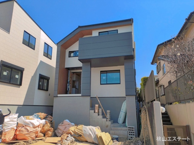 愛知県名古屋市天白区梅が丘３丁目の新築戸建て外構写真 2026年3月22日撮影