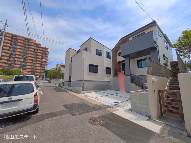愛知県名古屋市天白区梅が丘3丁目の新築戸建て完成写真 2026年6月12日撮影