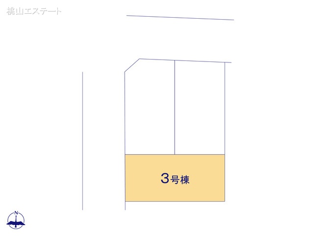 愛知県名古屋市天白区梅が丘３丁目の新築戸建て全体区画図 ※図面と異なる場合は現況を優先