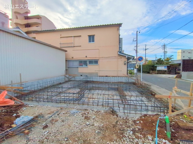 愛知県名古屋市東区徳川２丁目の新築戸建て基礎写真 2025年11月10日撮影