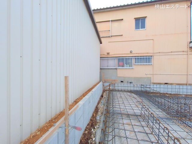 愛知県名古屋市東区徳川２丁目の新築戸建て基礎写真 2025年11月10日撮影