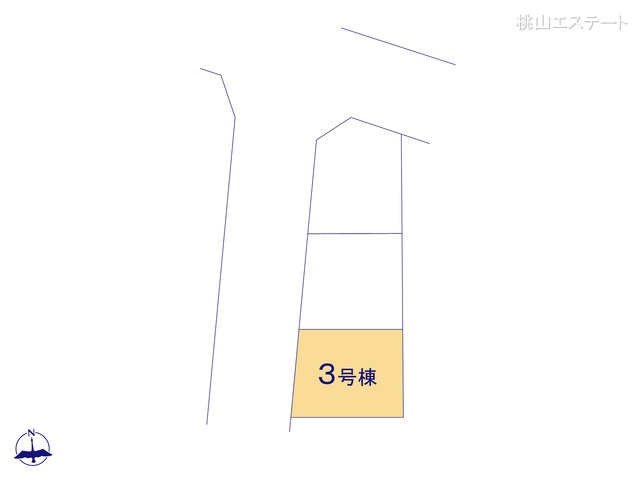 愛知県名古屋市東区徳川２丁目の新築戸建て全体区画図 ※図面と異なる場合は現況を優先