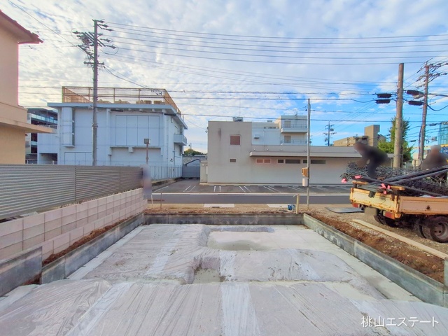 愛知県名古屋市東区徳川１丁目の新築戸建て基礎写真 2025年11月10日撮影
