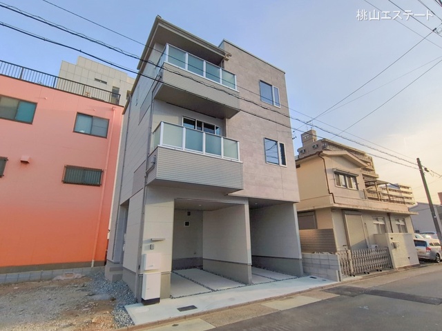 愛知県名古屋市東区徳川１丁目の新築戸建て外構写真 2026年2月23日撮影