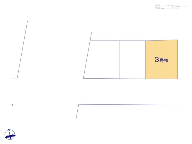 愛知県名古屋市東区徳川１丁目の新築戸建て全体区画図 ※図面と異なる場合は現況を優先