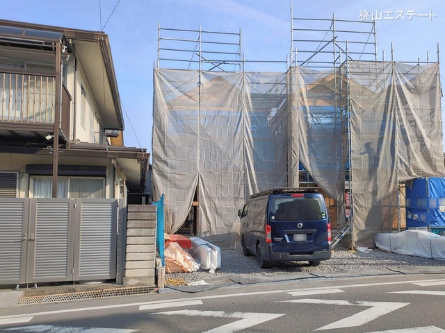 愛知県刈谷市荒井町２丁目の新築戸建て上棟写真 2026年2月4日撮影