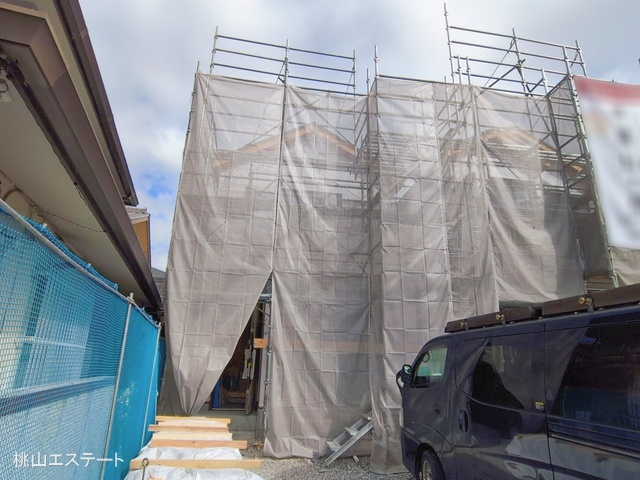 愛知県刈谷市荒井町２丁目の新築戸建てシート写真 2026年2月16日撮影