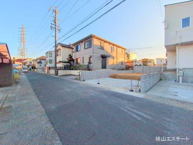 愛知県名古屋市天白区島田黒石の新築戸建て更地・土地写真 2025年11月18日撮影