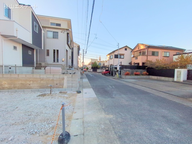 愛知県名古屋市天白区島田黒石の新築戸建て更地・土地写真 2025年11月18日撮影