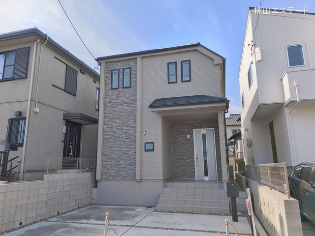 愛知県名古屋市天白区島田黒石の新築戸建て完成写真 2026年2月19日撮影