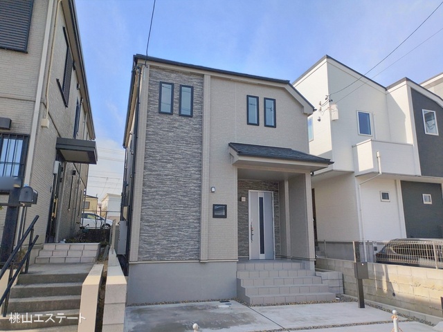 愛知県名古屋市天白区島田黒石の新築戸建て完成写真 2026年2月19日撮影