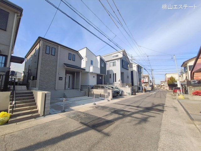 愛知県名古屋市天白区島田黒石の新築戸建て完成写真 2026年2月19日撮影