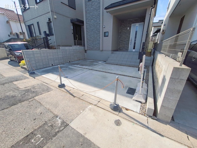 愛知県名古屋市天白区島田黒石の新築戸建て完成写真 2026年2月19日撮影