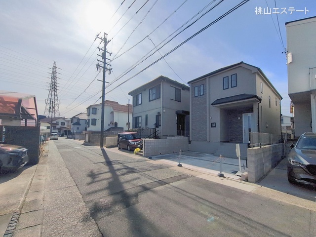 愛知県名古屋市天白区島田黒石の新築戸建て完成写真 2026年2月19日撮影