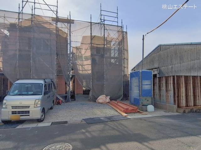 愛知県刈谷市築地町２丁目の新築戸建て上棟写真 2026年2月23日撮影