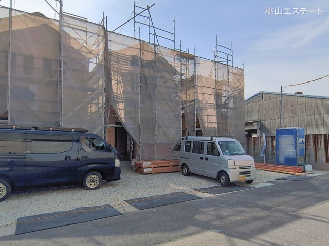 愛知県刈谷市築地町２丁目の新築戸建て上棟写真 2026年2月23日撮影