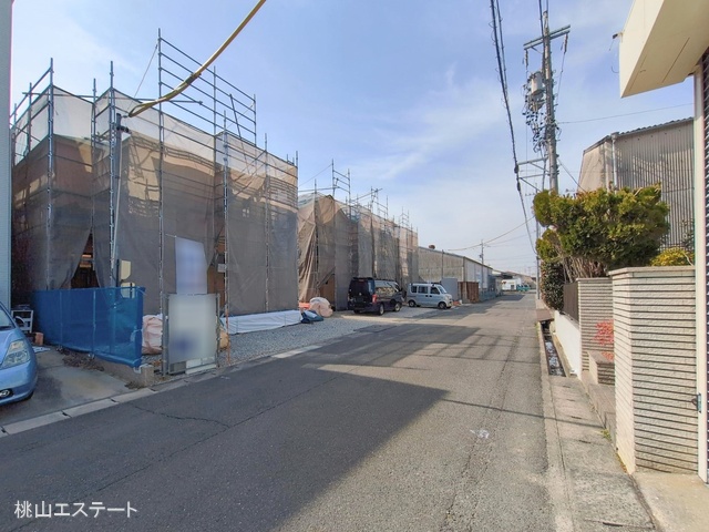 愛知県刈谷市築地町２丁目の新築戸建て上棟写真 2026年2月23日撮影