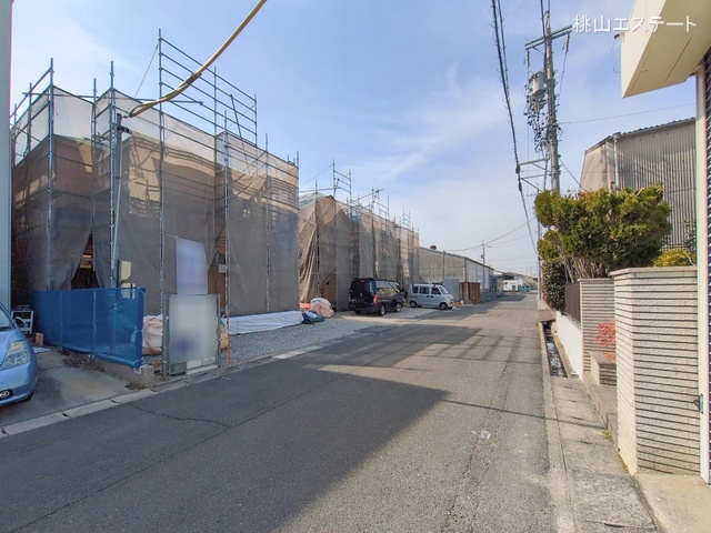 愛知県刈谷市築地町２丁目の新築戸建て上棟写真 2026年2月23日撮影