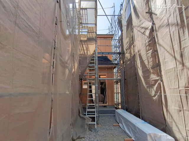 愛知県刈谷市築地町２丁目の新築戸建て上棟写真 2026年2月23日撮影