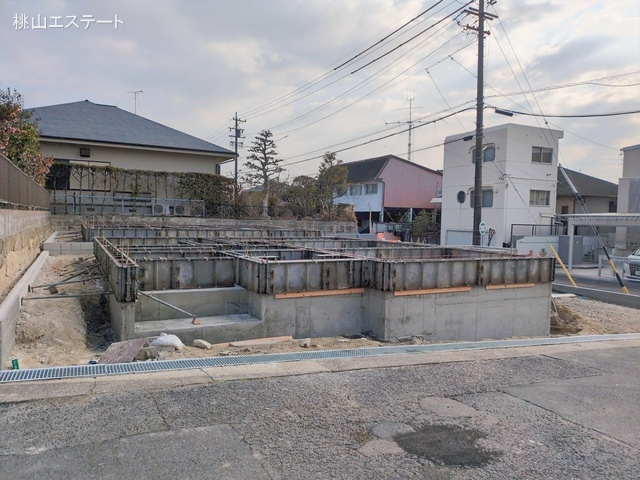 愛知県豊明市二村台７丁目の新築戸建て基礎写真 2026年1月15日撮影