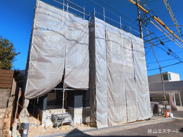 愛知県豊明市二村台７丁目の新築戸建てシート写真 2026年3月3日撮影