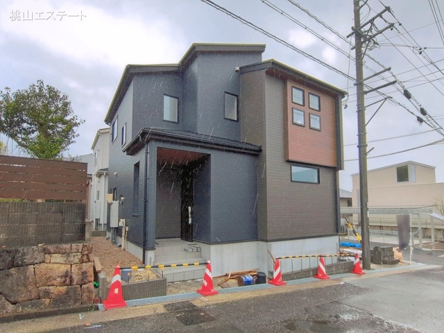 愛知県豊明市二村台7丁目の新築戸建て外構写真 2026年3月30日撮影